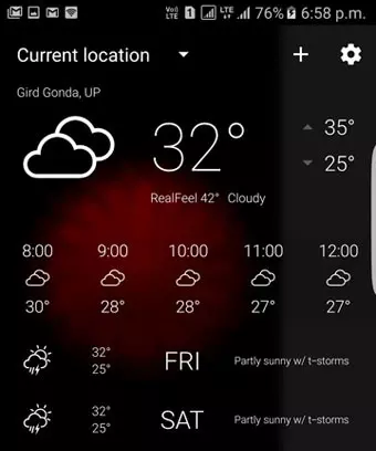 moto-z-circle-clock-widget-weather-forecast