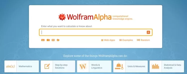 WolframAlpha