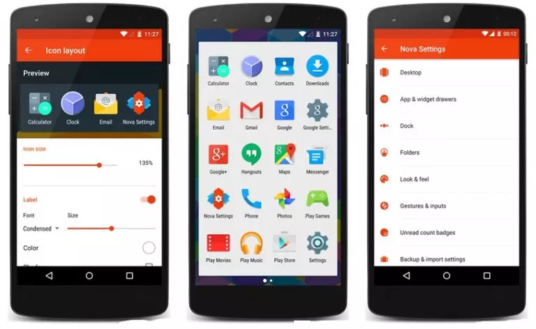 تطبيق Nova Launcher Prime افضل لانشر لتغيير شكل الهاتف