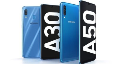 هواتف جديدة من سامسونج Galaxy A50 و A30 ببطارية سعة 4000