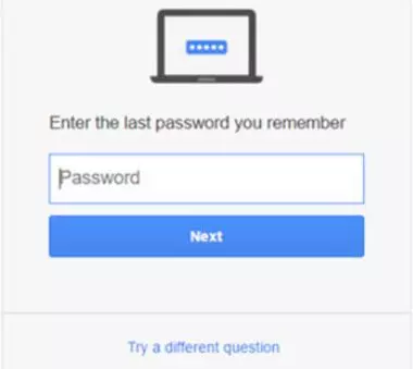 Gmail Password