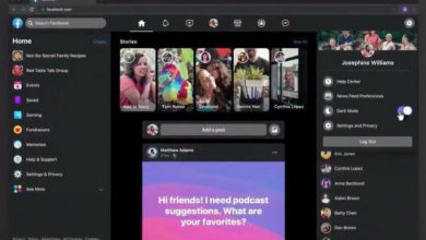 فيسبوك يبدأ بعرض الوضع الداكن Dark Mode