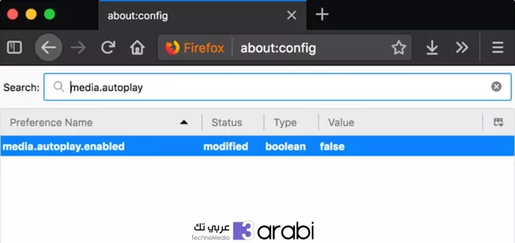 طريقة تعطيل التشغيل التلقائي للفيديو في فايرفوكس