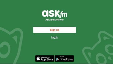 طريقة إلغاء ربط حساب ask بالفيس بوك و تويتر