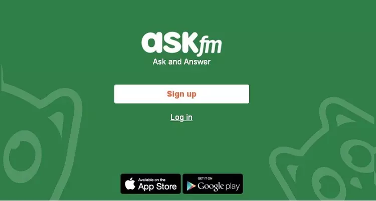 طريقة إلغاء ربط حساب ask بالفيس بوك و تويتر