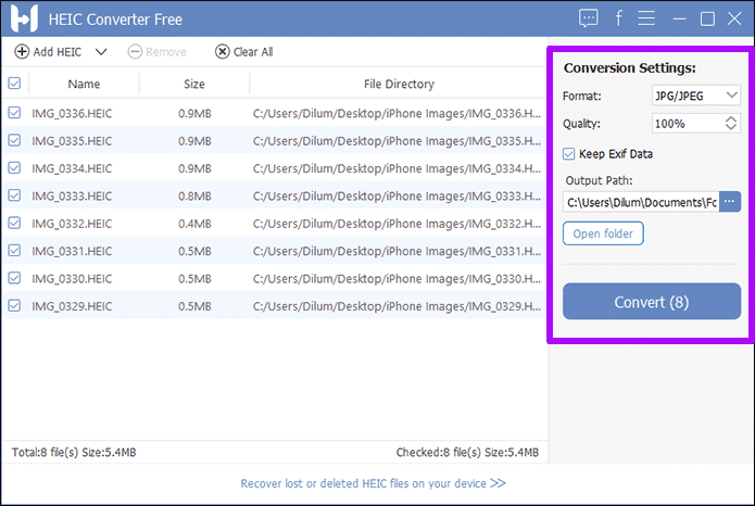 برنامج HEIC Converter Free