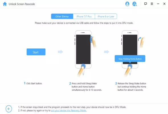 برنامج LockWiper للآيفون 5