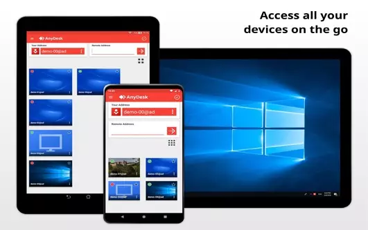 تطبيق AnyDesk Remote Control‏