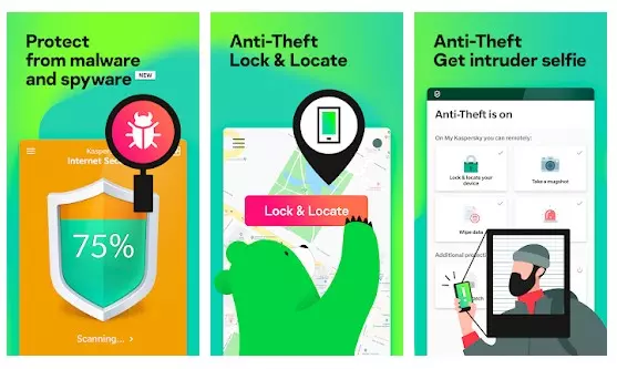 تطبيق Kaspersky Mobile Antivirus