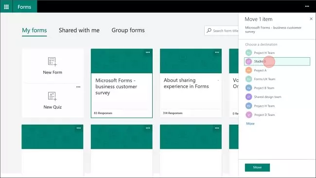 أداة MICROSOFT FORMS-min