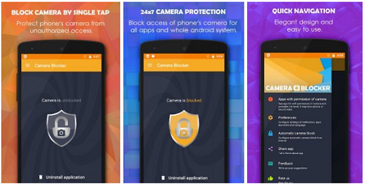 تطبيق Camera Blocker