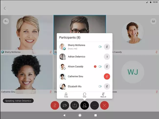 تطبيق Cisco Webex Meetings