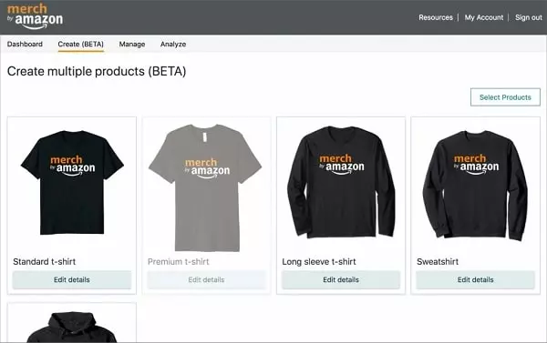 موقع Merch by Amazon ربح المال من خلال تصميم التيشرتات