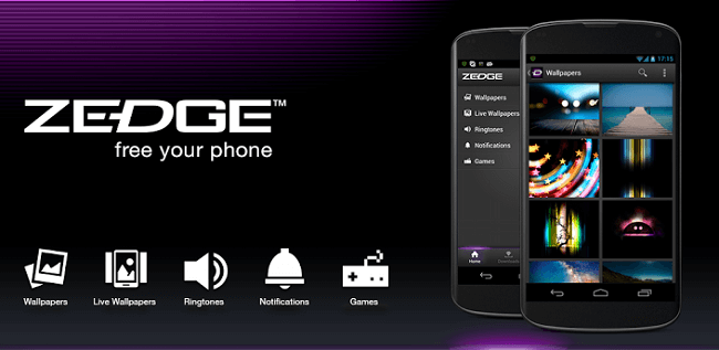 تطبيق ZEDGE