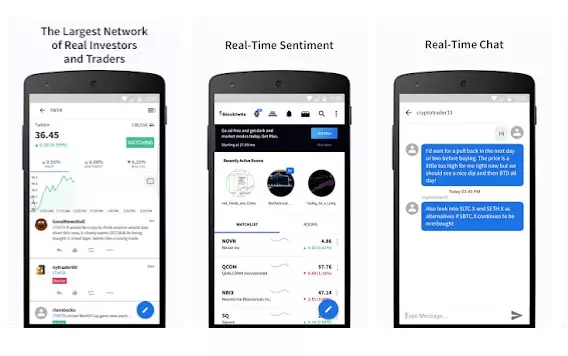 تطبيق StockTwits أبرز 4 تطبيقات تستخدم في تداول العملات