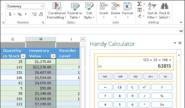 إضافة Handy Calculator