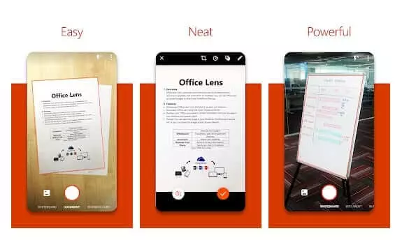 تطبيق Office Lens