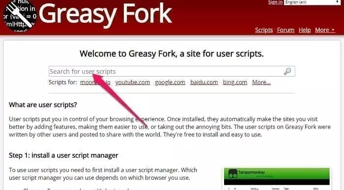 موقع greasyfork