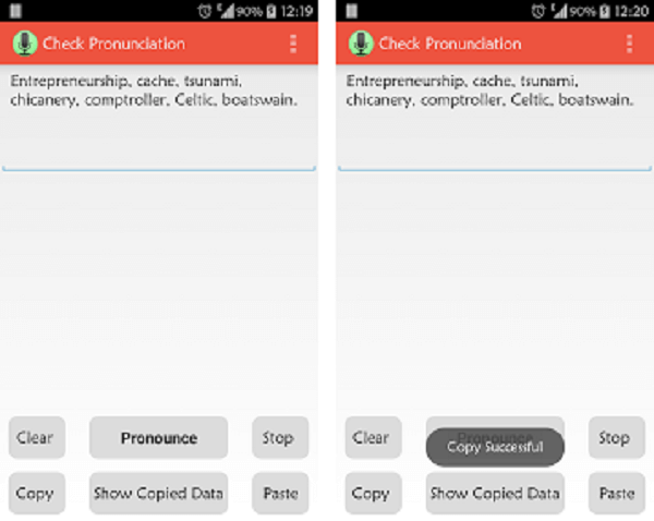 تطبيق Check Pronunciation Free