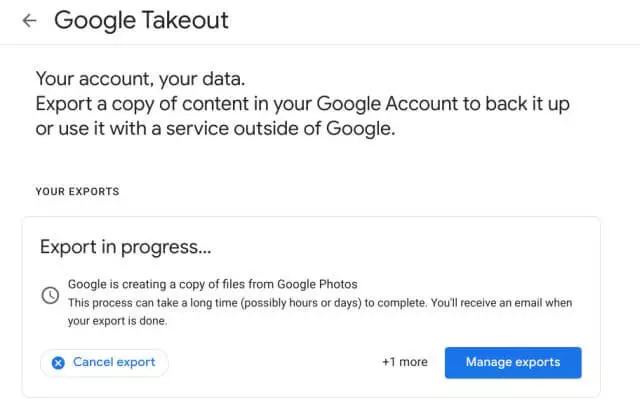 نقل الصور والفيديوهات من Google Photos إلى onedrive 1