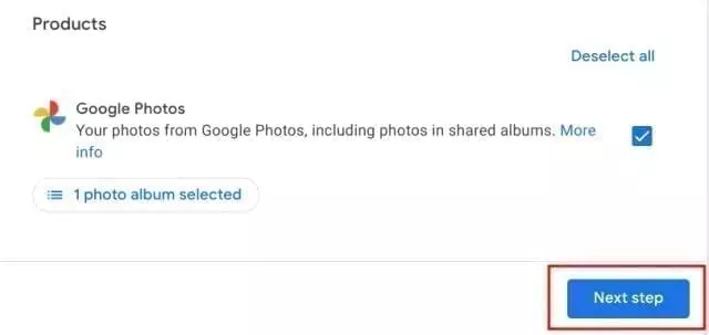 Google Photos إلى onedrive 1