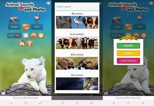 تطبيق Animal Sounds