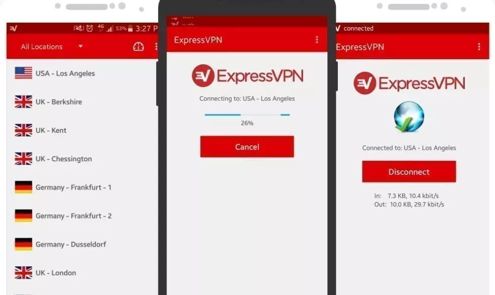 تطبيق ExpressVPN