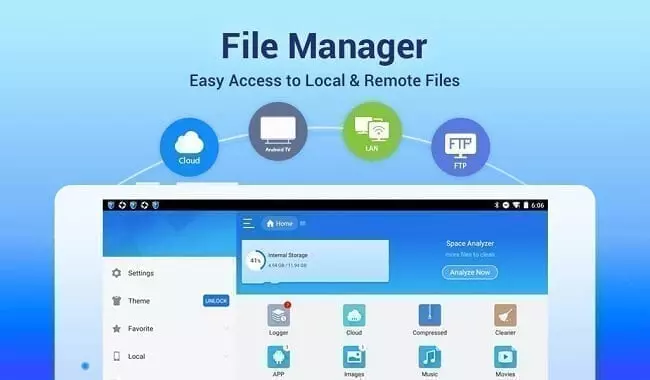 تطبيق ES File Explorer