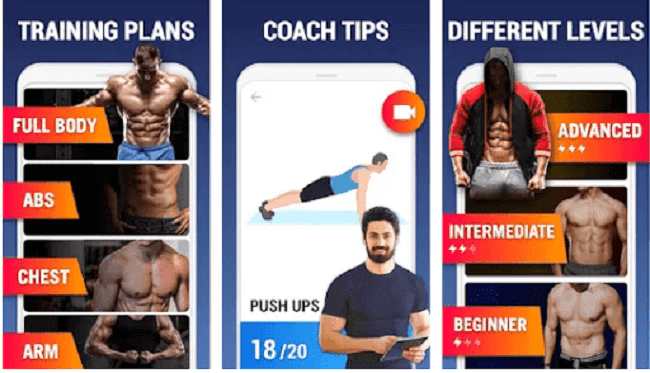 تطبيق Home workout