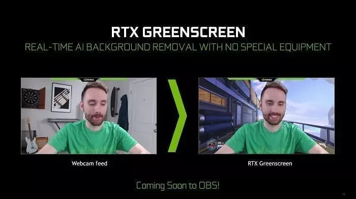 تطبيق NVIDIA Broadcast 1