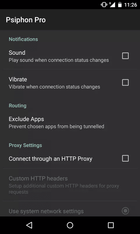 psiphon pro 311