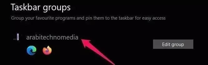 Taskbar Groups 4