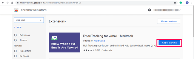 تحميل إضافة MAILTRACK