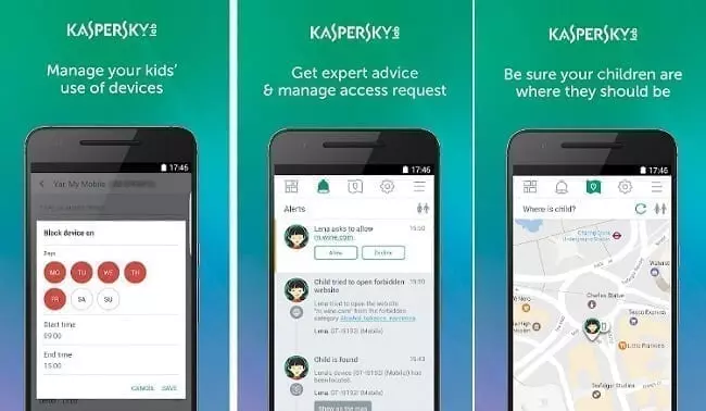 تطبيق Kaspersky Safe Kids