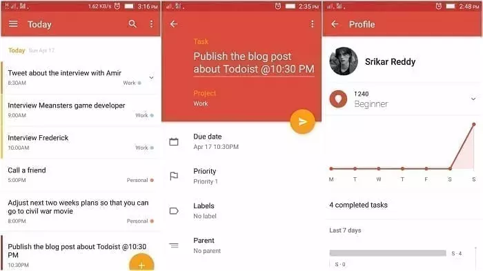 تطبيق TODOIST تطبيقات إدارة المهام لهواتف الآيفون وأجهزة الماك