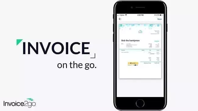 تطبيق Invoice2go