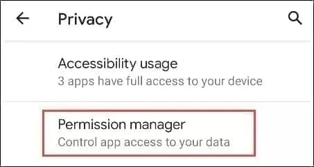 Permission Manager