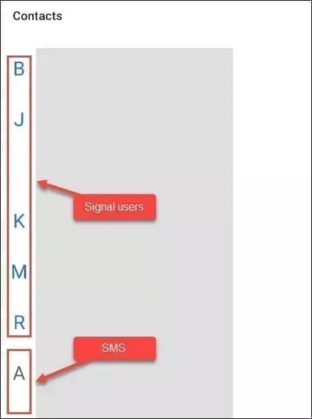 تطبيق سيجنال كتطبيق رسائل SMS الافتراضي في هواتف الأندرويد