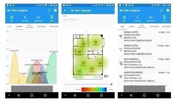 تطبيق Mr.WiFi Analyzer