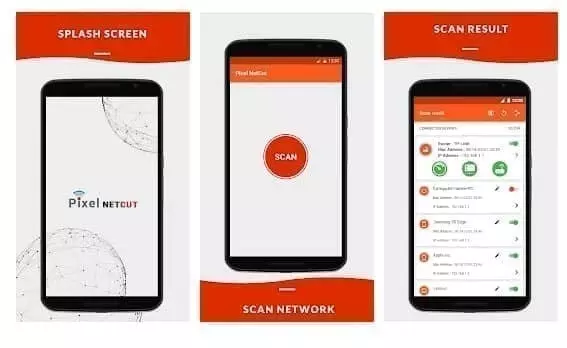 تطبيق Pixel NetCut WiFi Analyzer