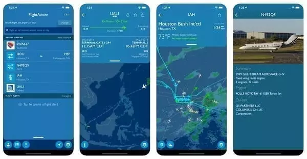 تطبيق FlightAware