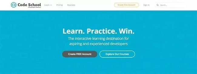 موقع CODE SCHOOL