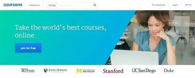 موقع COURSERA