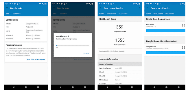 تطبيق Geekbench 5