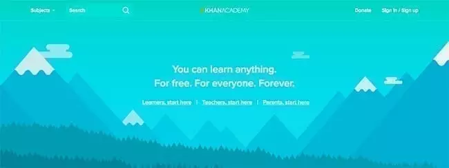 موقع KHAN ACADEMY