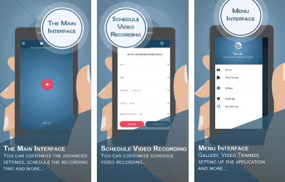 تطبيق iRecorder – Video Recorder تطبيقات كاميرات التجسس ومسجلات الفيديو السرية