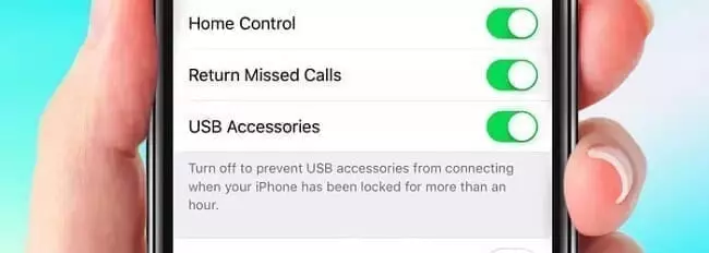 استخدام وضع تقييد USB