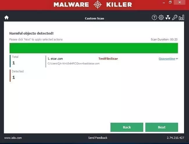 Iolo Malware Killer