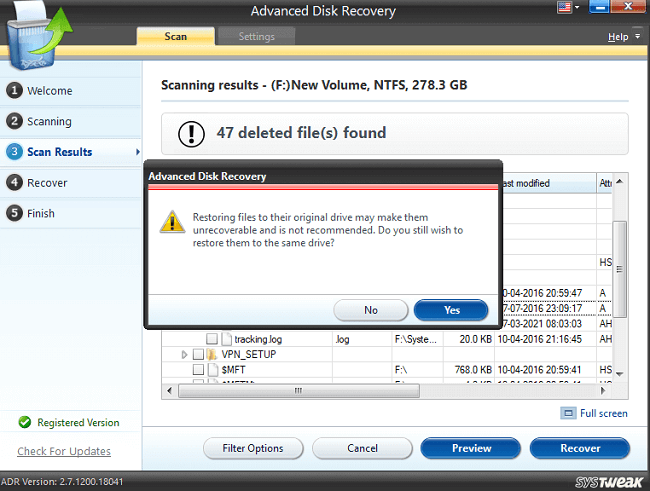 Advanced Disk Recovery