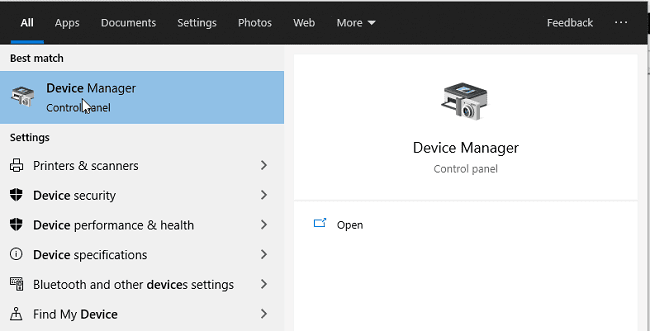 Device Manager